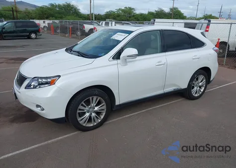 2012 Lexus Rx 450H z USA, uszkodzony, nr VIN JTJZB1BA3C2006118